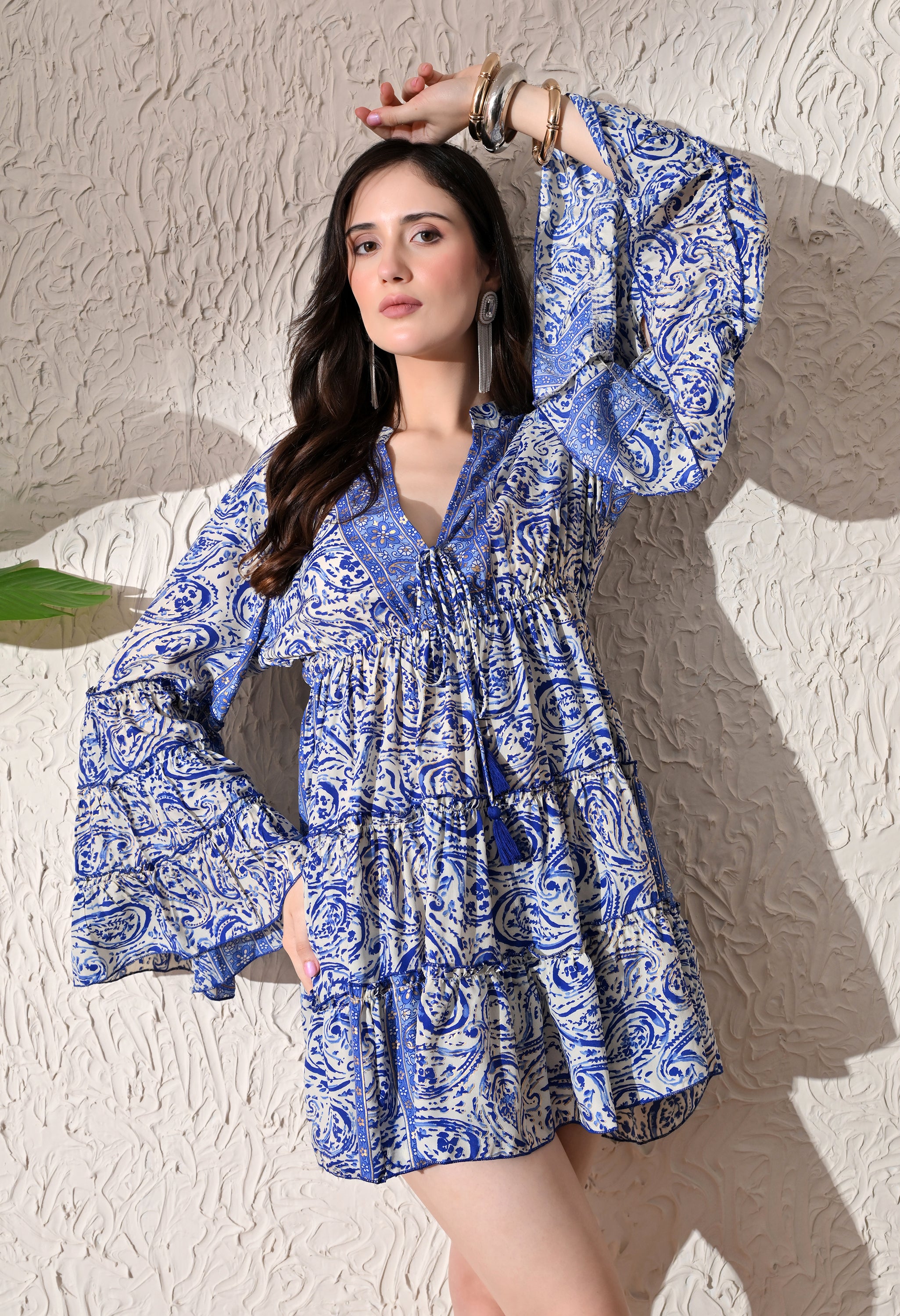 Ocean Orchard Dress