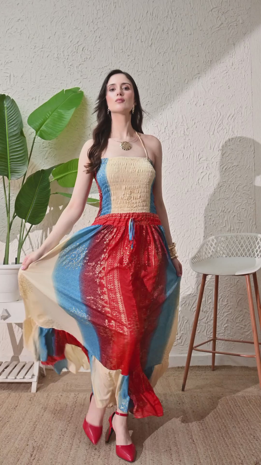 Golden Tide dress