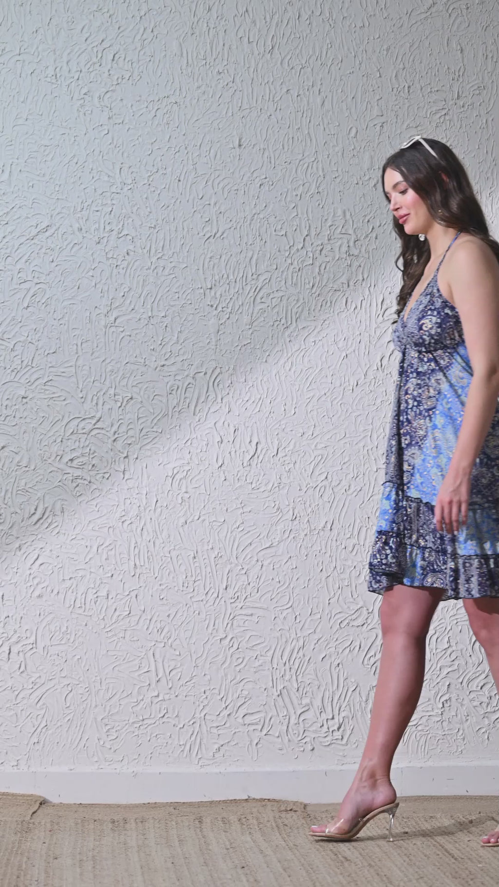 Abstract Fall dress
