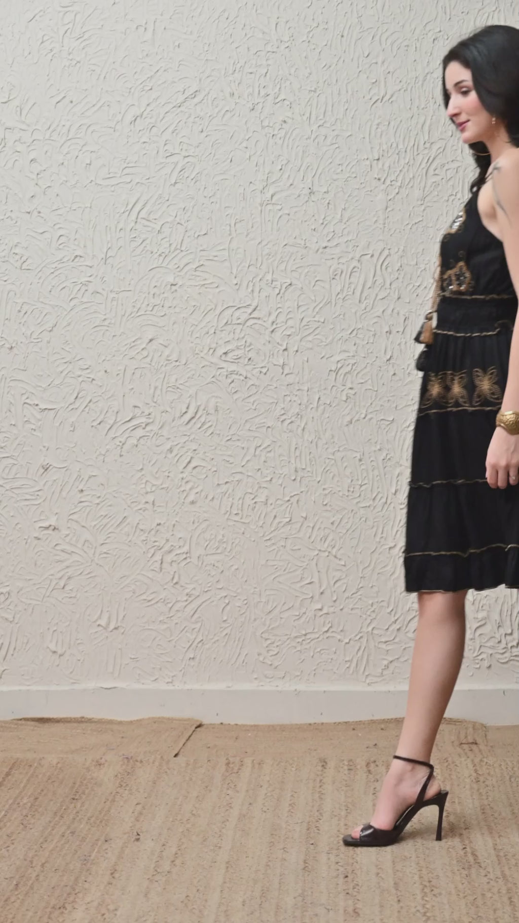 Sequin Bloom Dress