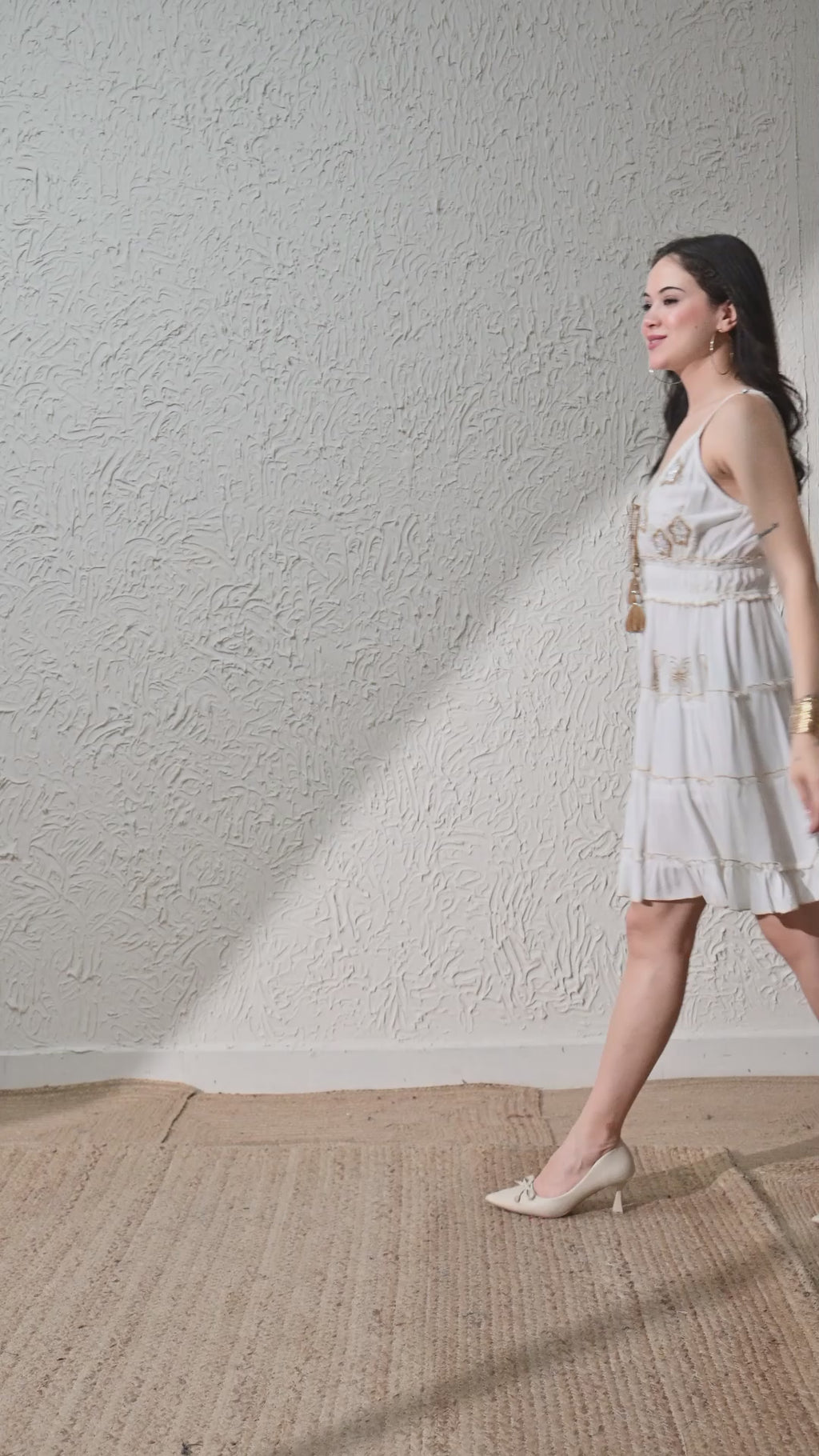 Sequin Bloom Dress