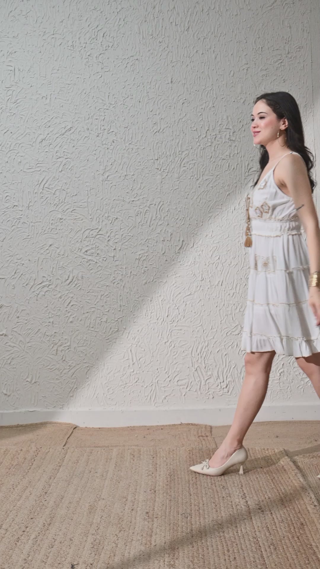 Sequin Bloom Dress