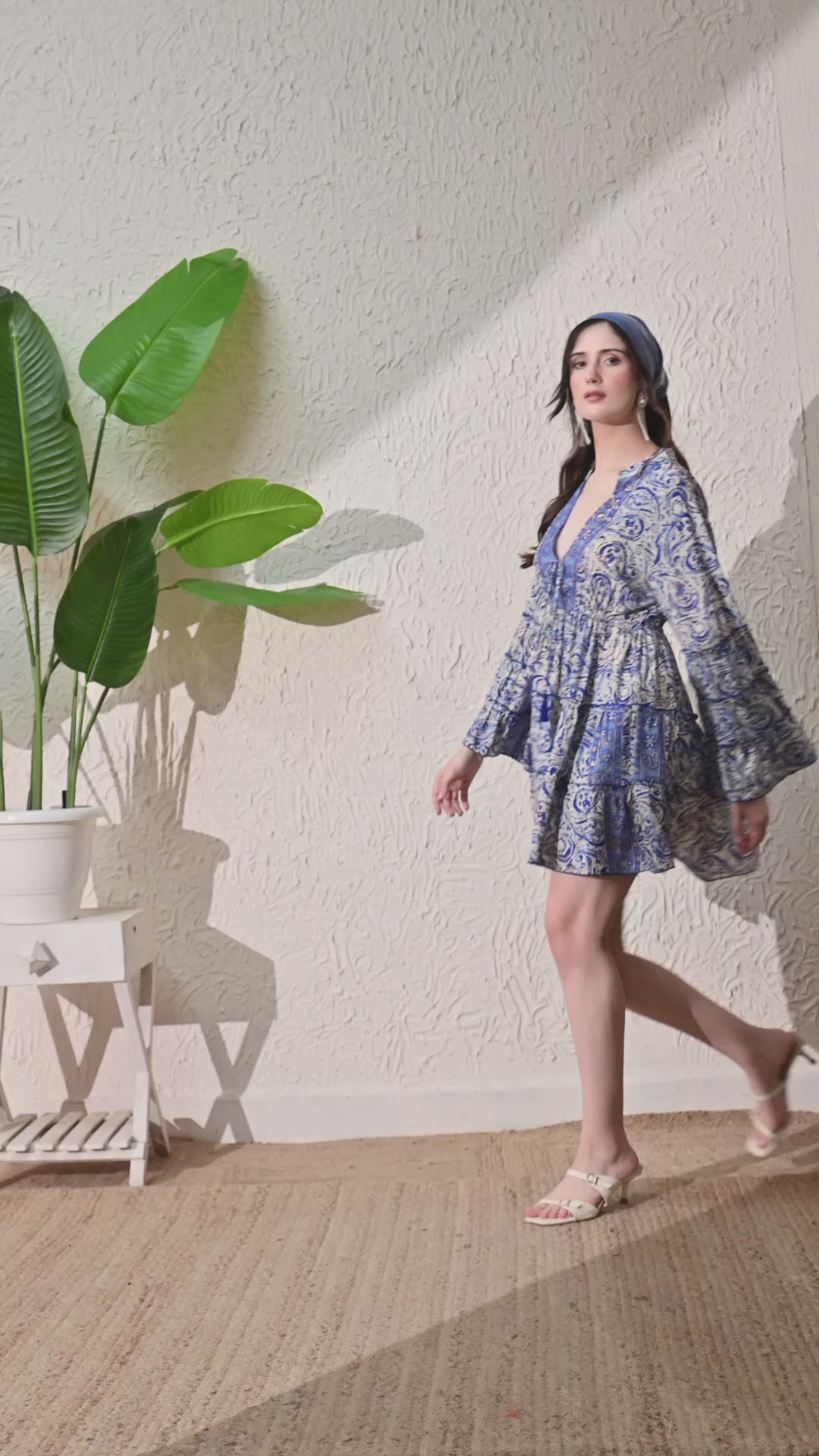 Ocean Orchard Dress
